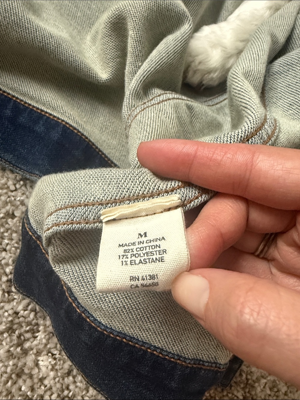 Ralph Lauren Dark Blue Denim Trucker Jacket Medium for Kids? - Picture 7 of 9
